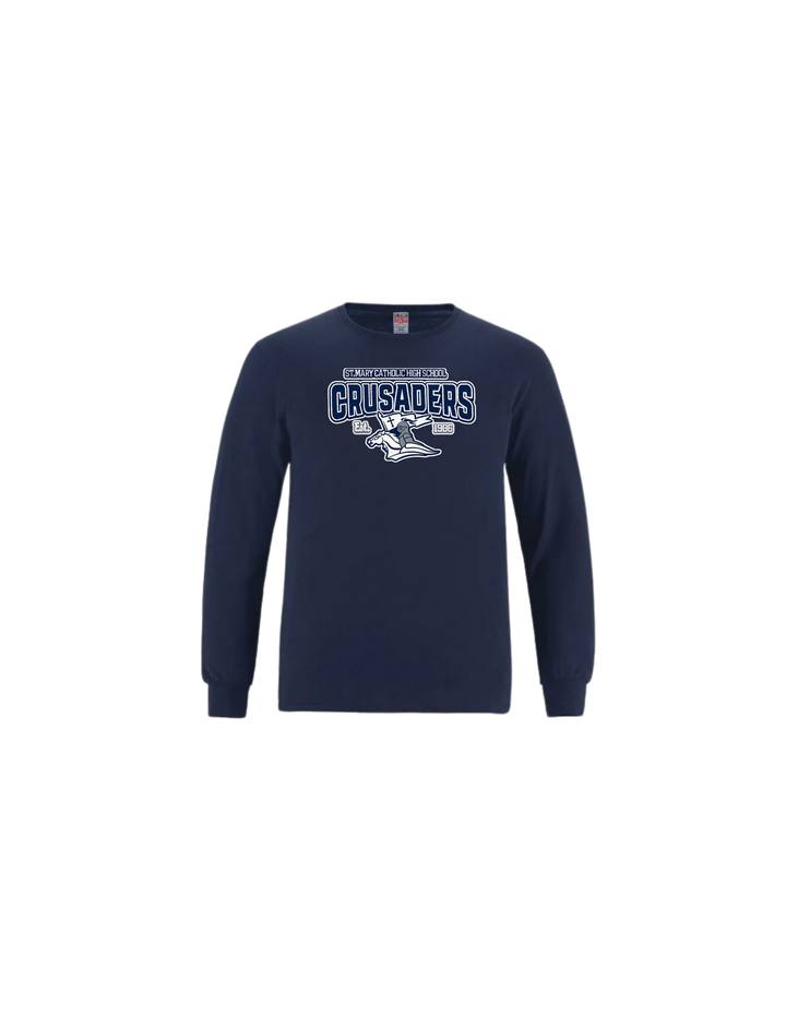 F-2026-Youth Cotton Long Sleeve T-shirt