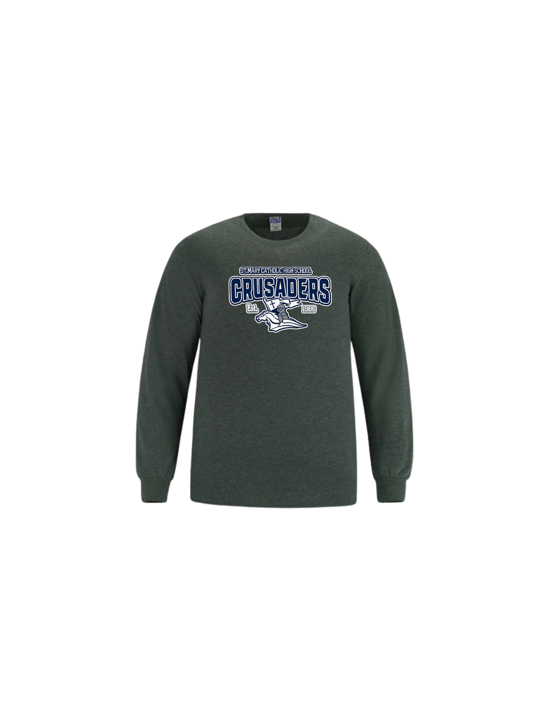 F-2026-Youth Cotton Long Sleeve T-shirt