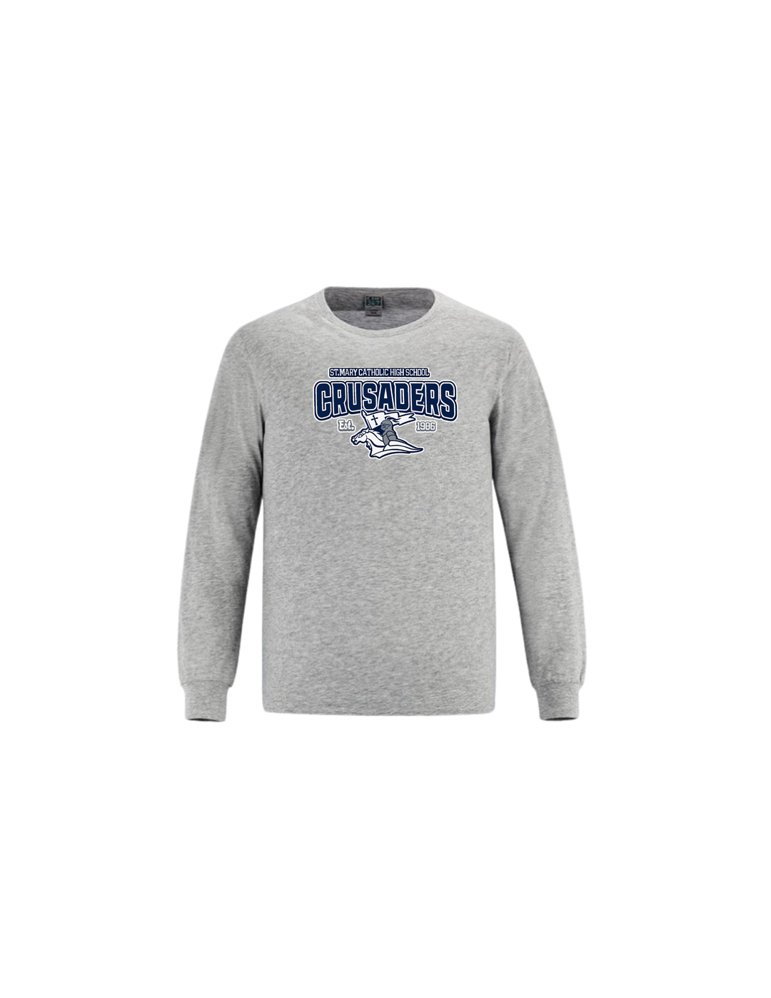 F-2026-Youth Cotton Long Sleeve T-shirt