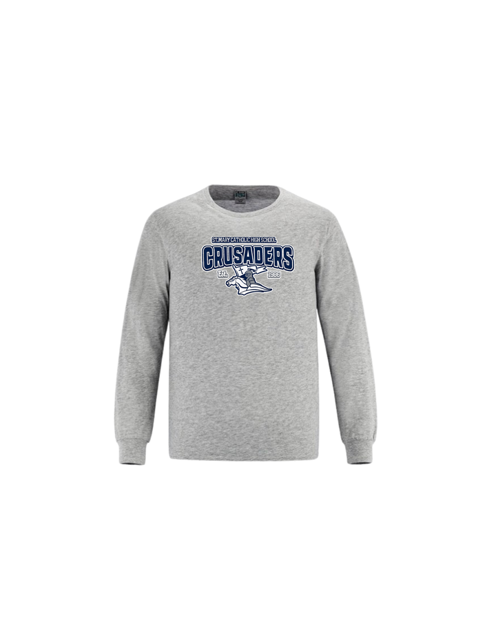 F-2026-Youth Cotton Long Sleeve T-shirt