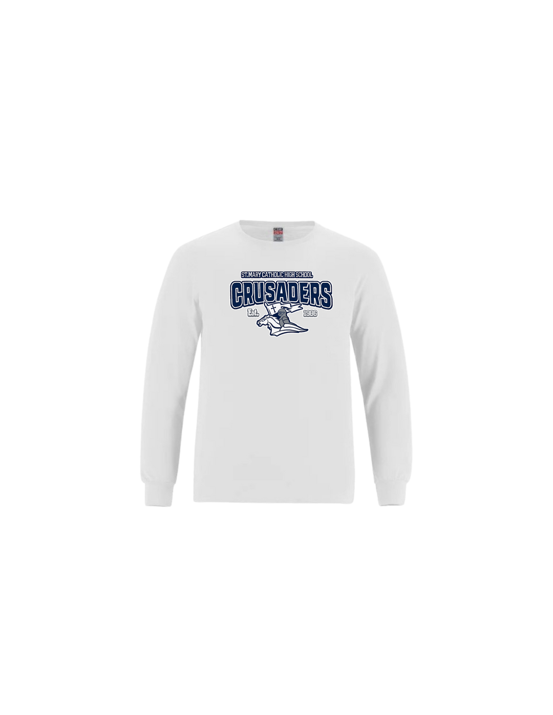 F-2026-Youth Cotton Long Sleeve T-shirt