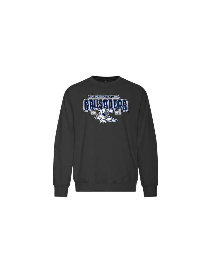 F-2026-Youth Fleece Crewneck Sweatshirt