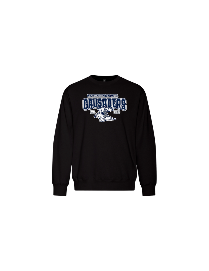 F-2026-Youth Fleece Crewneck Sweatshirt