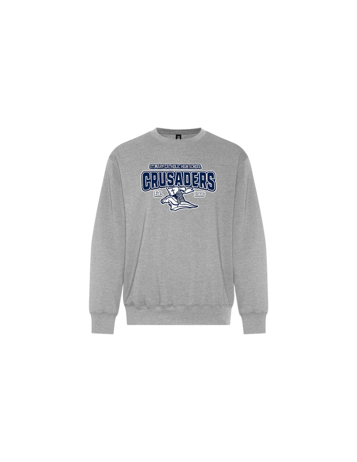 F-2026-Youth Fleece Crewneck Sweatshirt