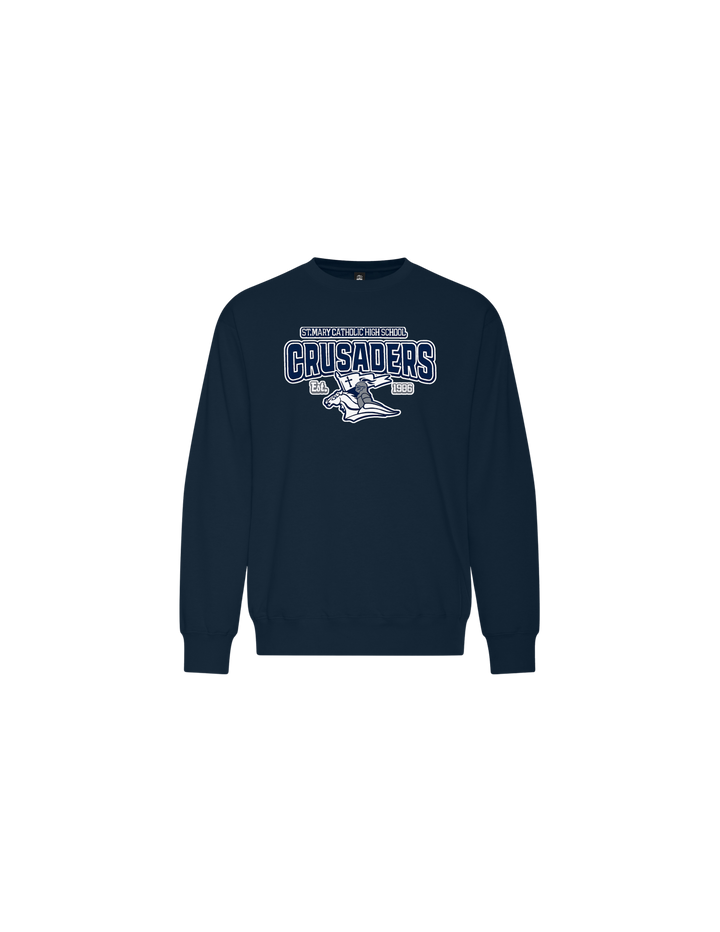 F-2026-Youth Fleece Crewneck Sweatshirt