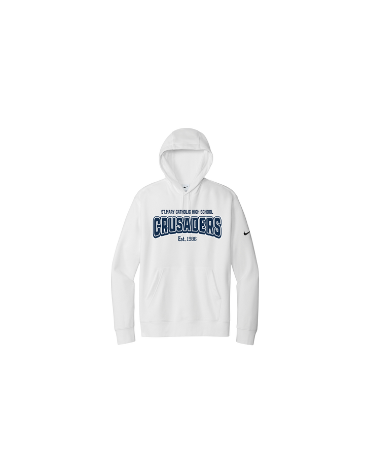 F-2026- Adult Nike Hoodie-Embroidered