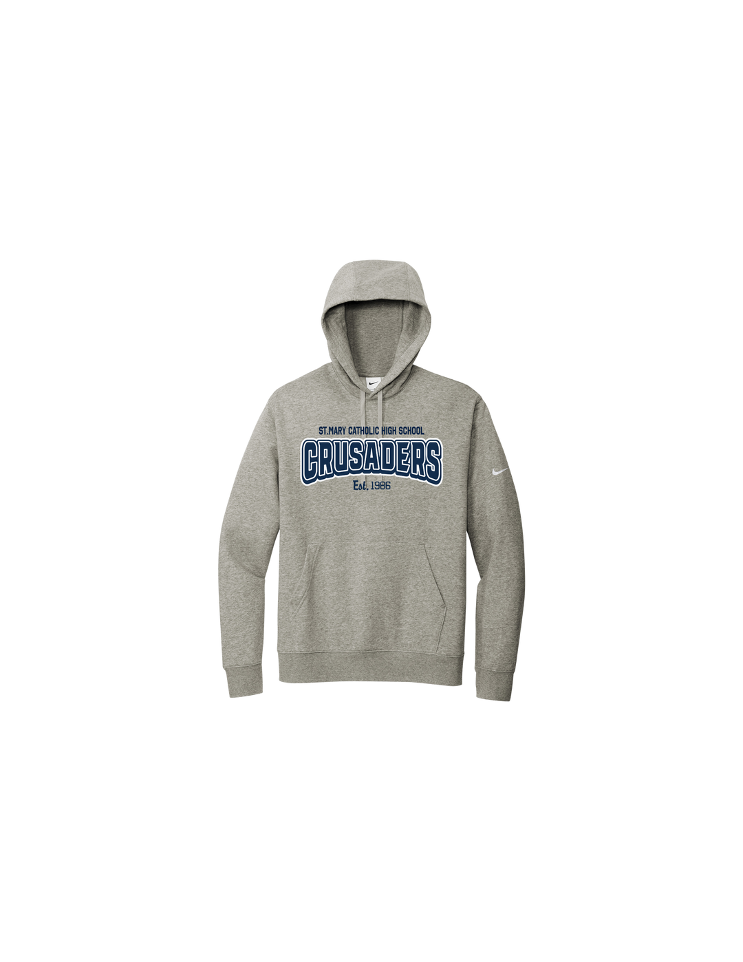 F-2026- Adult Nike Hoodie-Embroidered