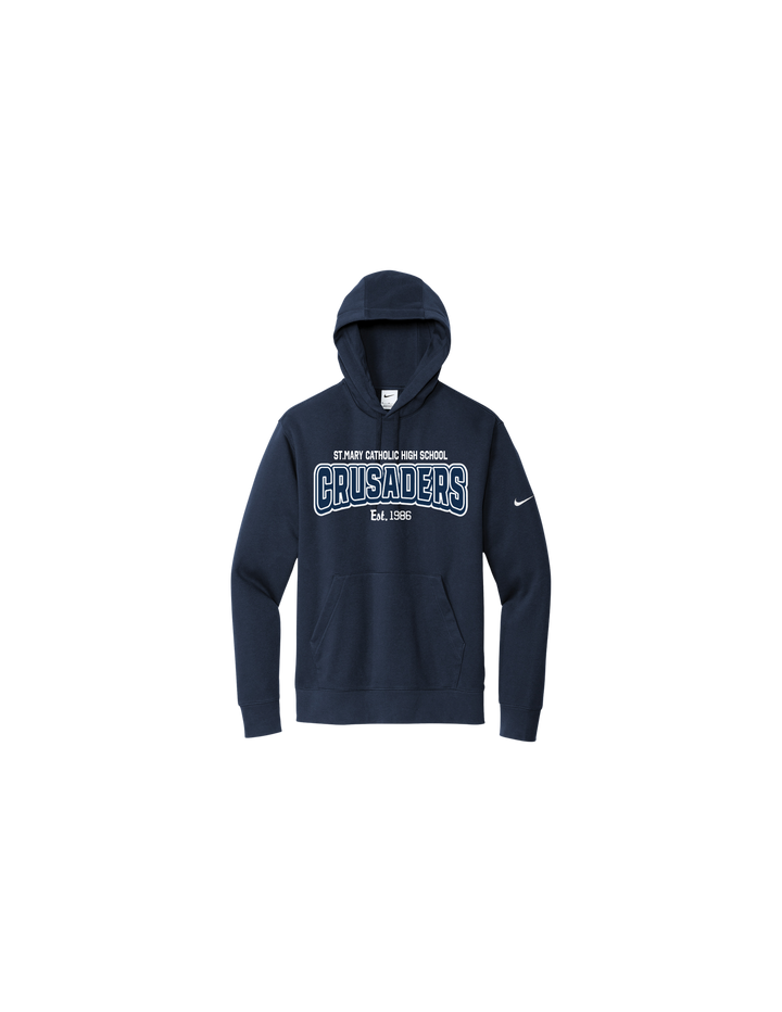F-2026- Adult Nike Hoodie-Embroidered