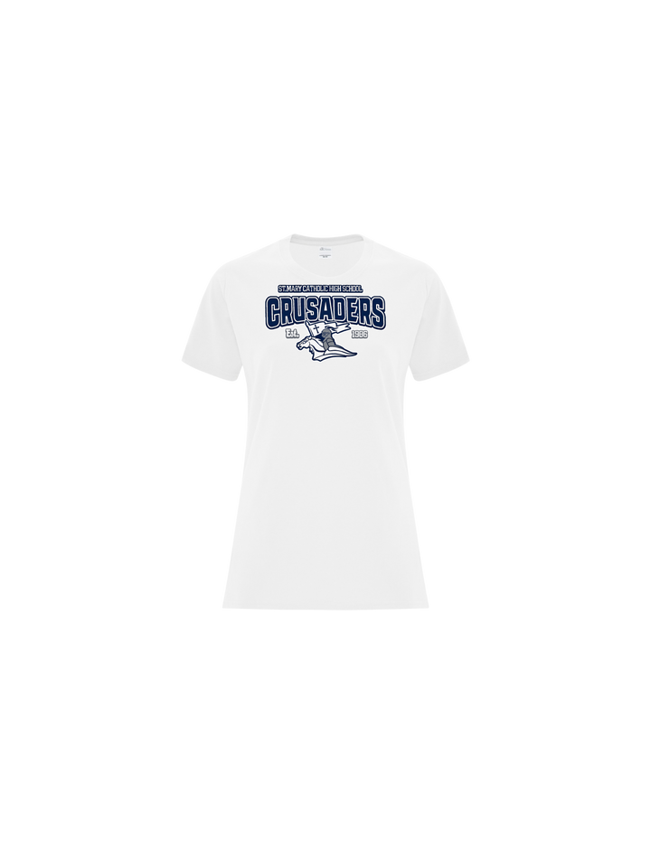 F-2026-Ladies Cotton T-shirt