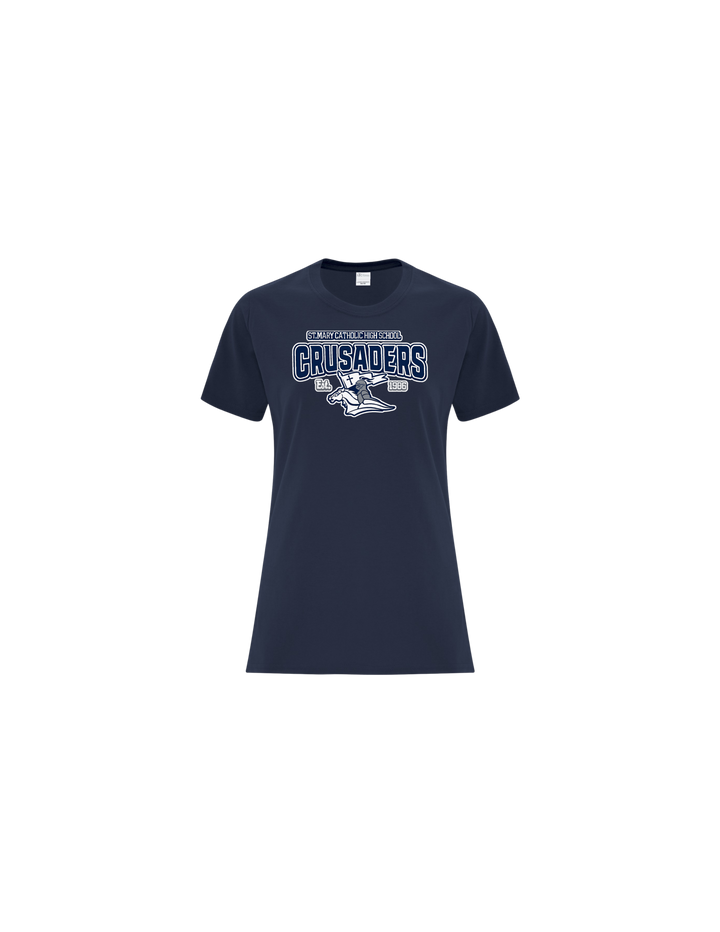 F-2026-Ladies Cotton T-shirt