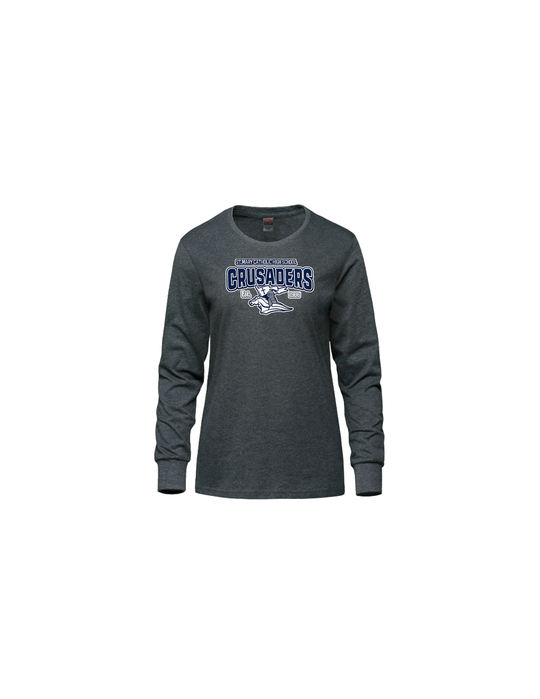 F-2026-ladies Cotton Long Sleeve T-shirt