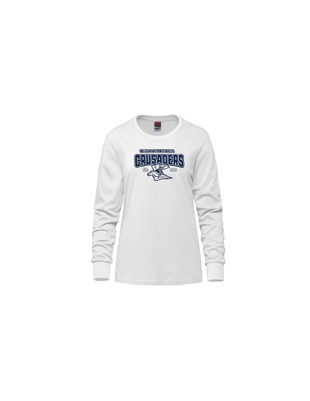 F-2026-ladies Cotton Long Sleeve T-shirt