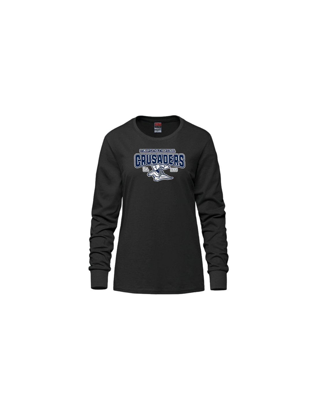 F-2026-ladies Cotton Long Sleeve T-shirt