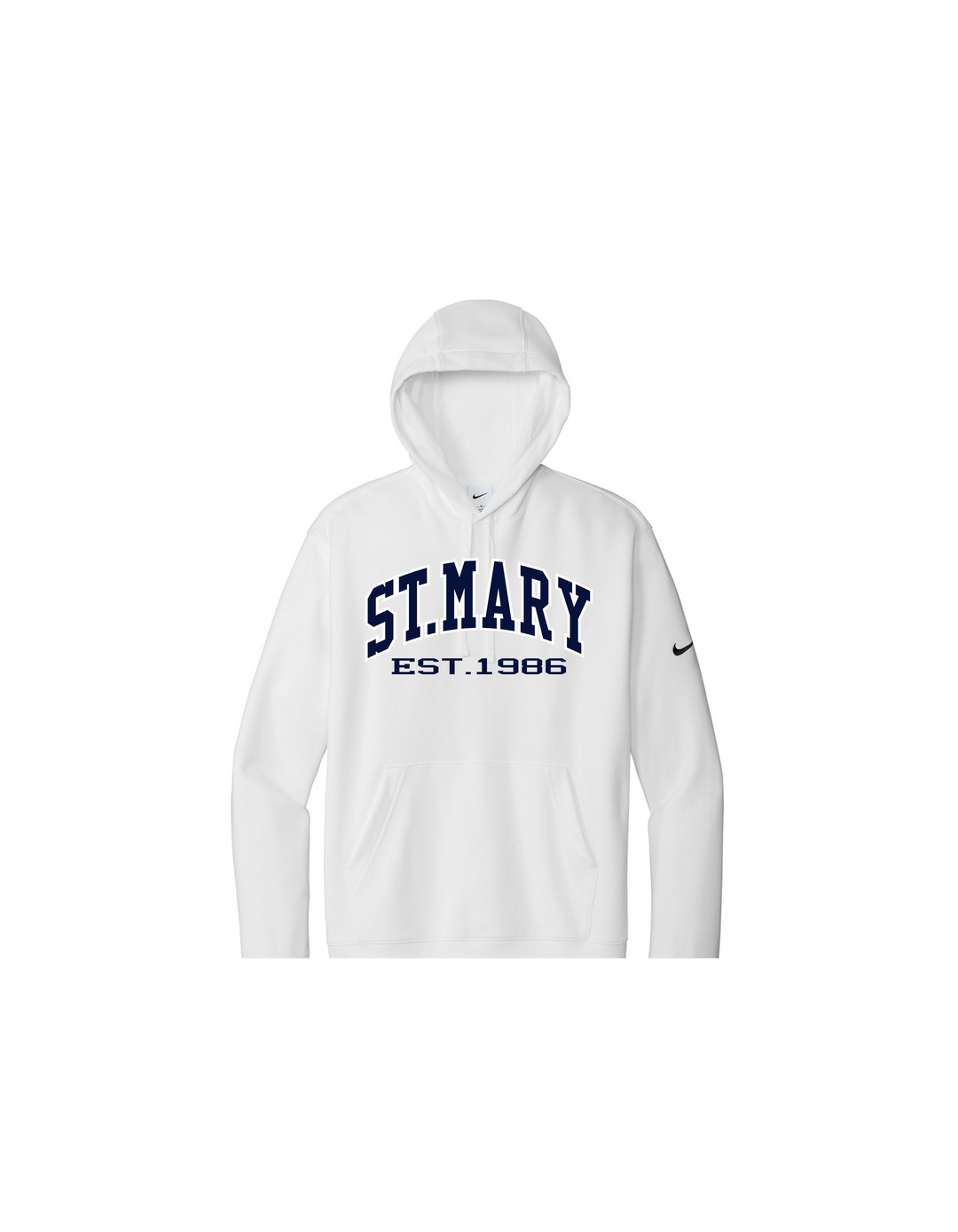 Adult Nike Hooded Sweatshirt-Embroidered