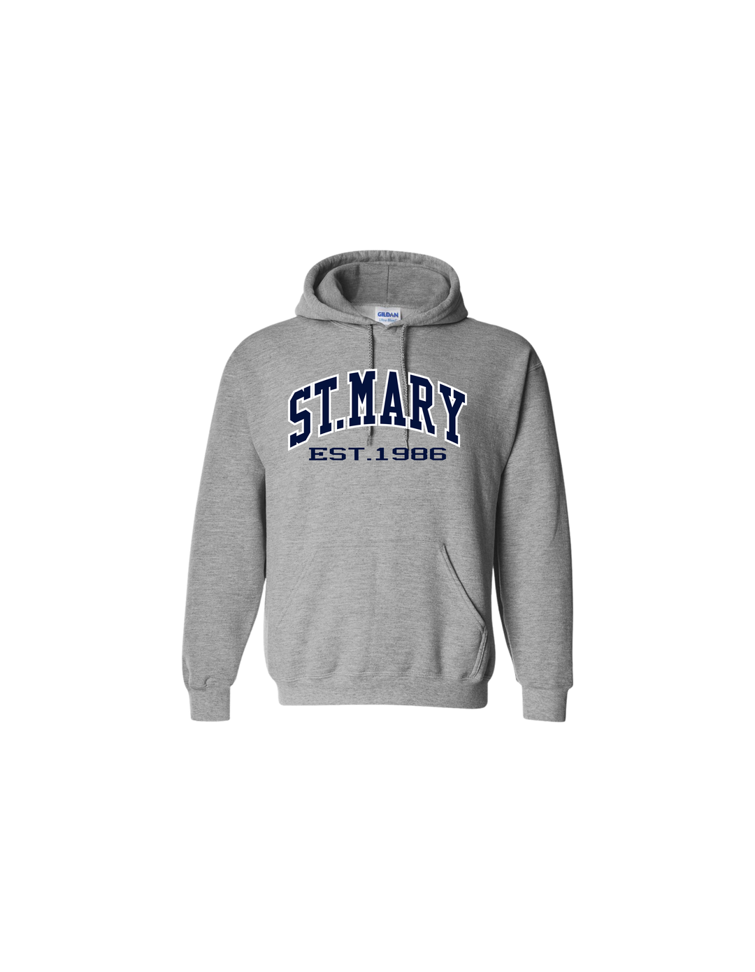 Adult Hooded Sweatshirt-Embroidered
