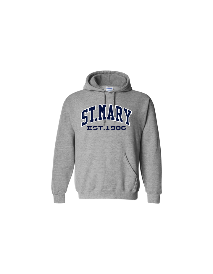 Adult Hooded Sweatshirt-Embroidered