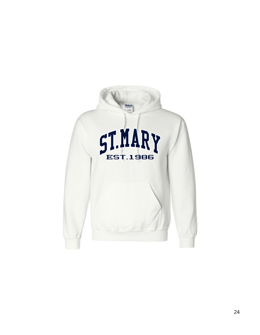 Youth Gildan Hoodie - Embroidered