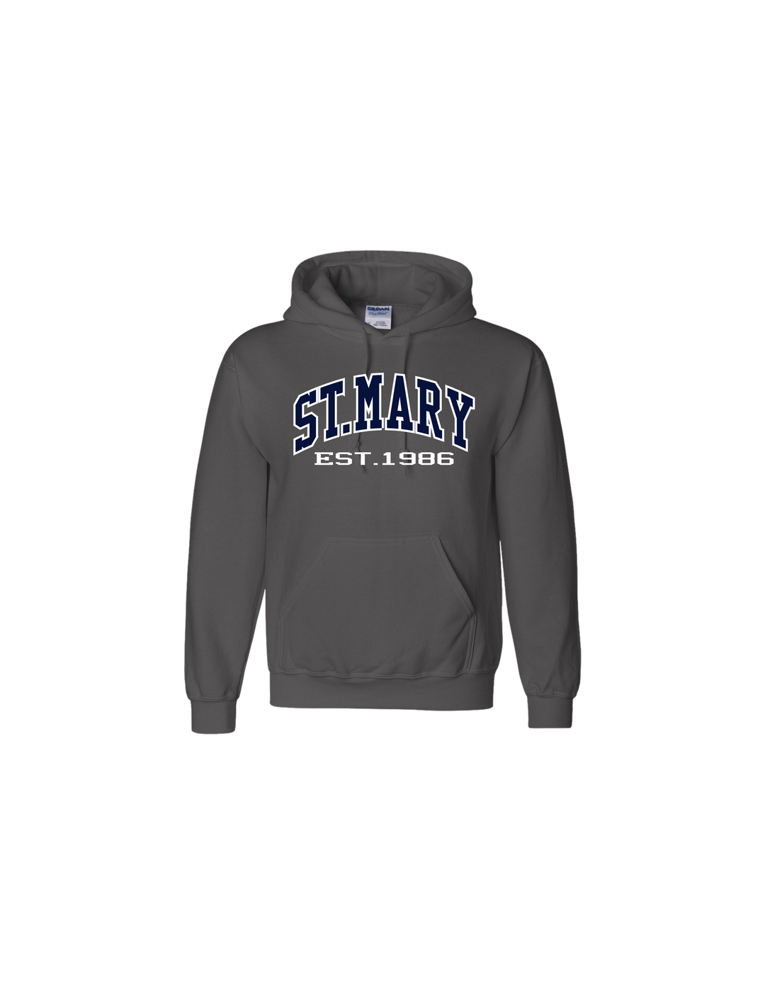 Adult Hooded Sweatshirt-Embroidered