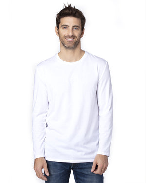 unisex ultimate long sleeve t shirt WHITE