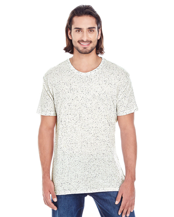 mens triblend fleck short sleeve t shirt CREAM FLECK