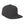 adult wool blend snapback cap BLACK