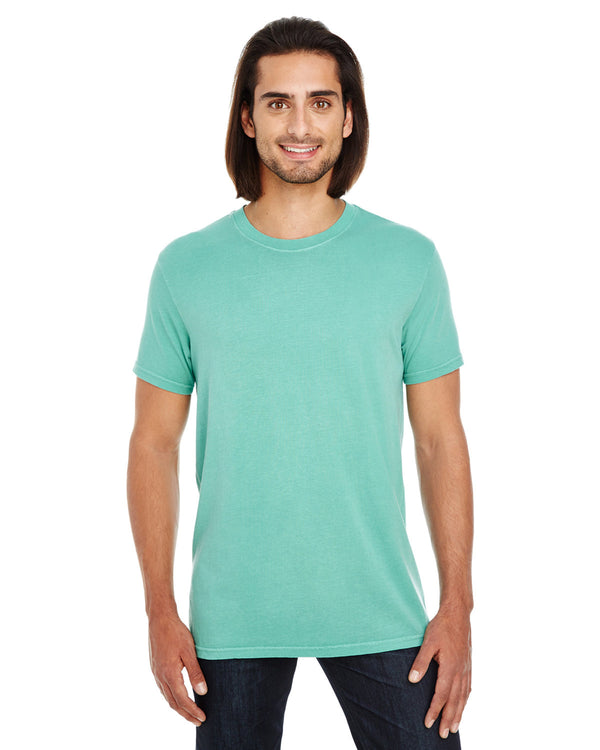 unisex pigment dye short sleeve t shirt SEAFOAM