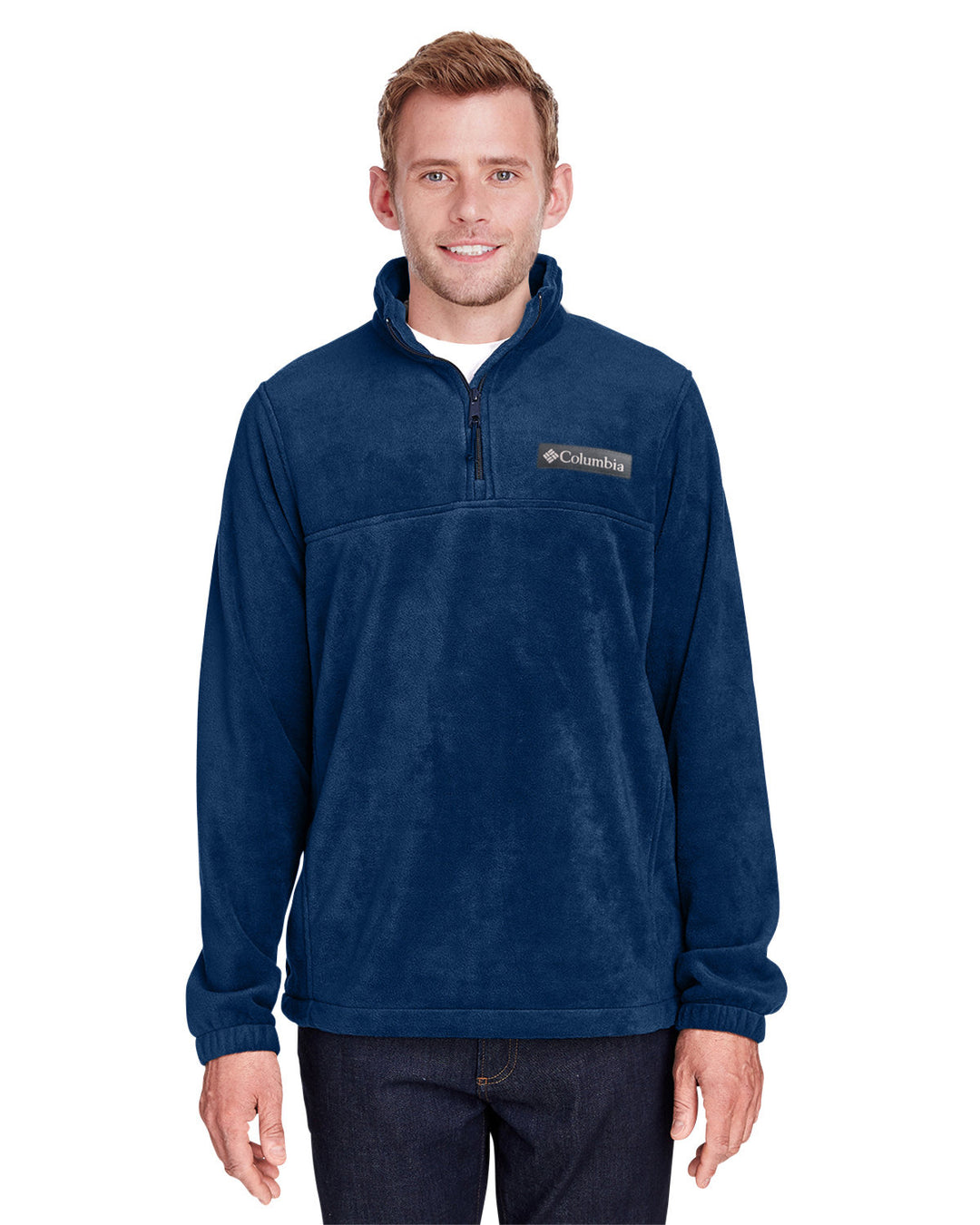 mens steens mountain half zip fleece jacket COLLEGIATE NAVY