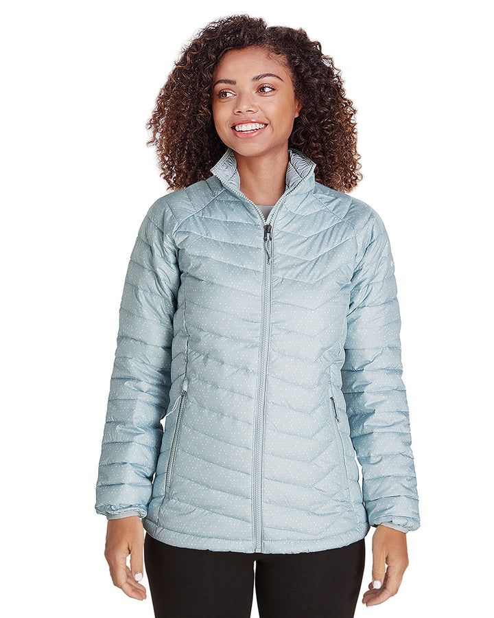 ladies powder lite jacket CRUS GY SPRK PRT