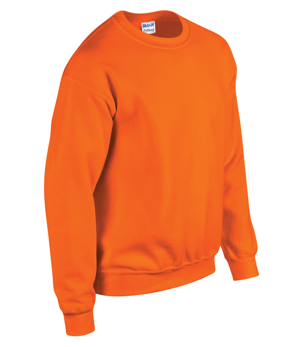 Safety Orange Adult Crewneck Sweatshirt Safetywear