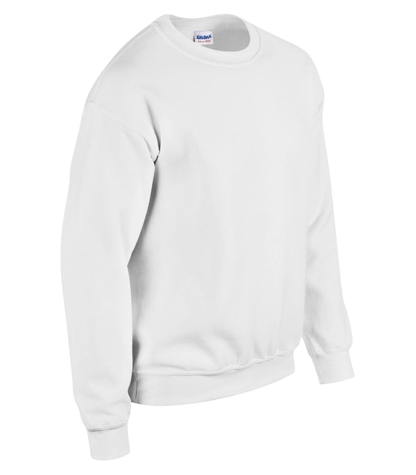 White Adult Crewneck Sweatshirt