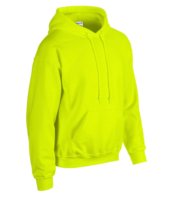 Safety Green Adult Cotton/Poly Hoodie Safetywear