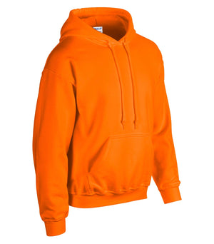 Safety Orange Adult Cotton/Poly Hoodie Safetywear