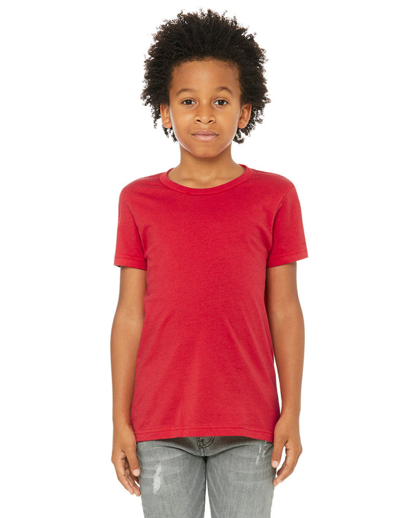 youth jersey t shirt RED