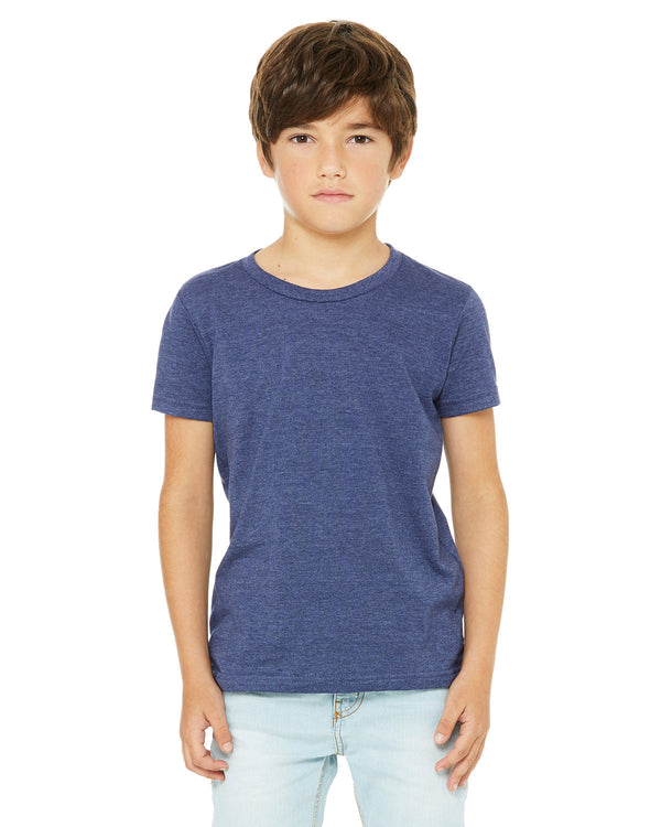 youth cvc jersey t shirt HEATHER NAVY