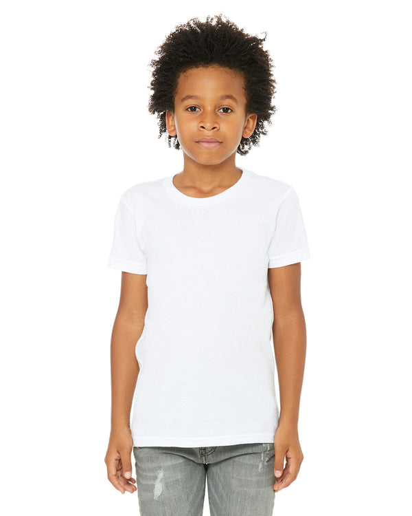 youth cvc jersey t shirt SOLID WHT BLEND