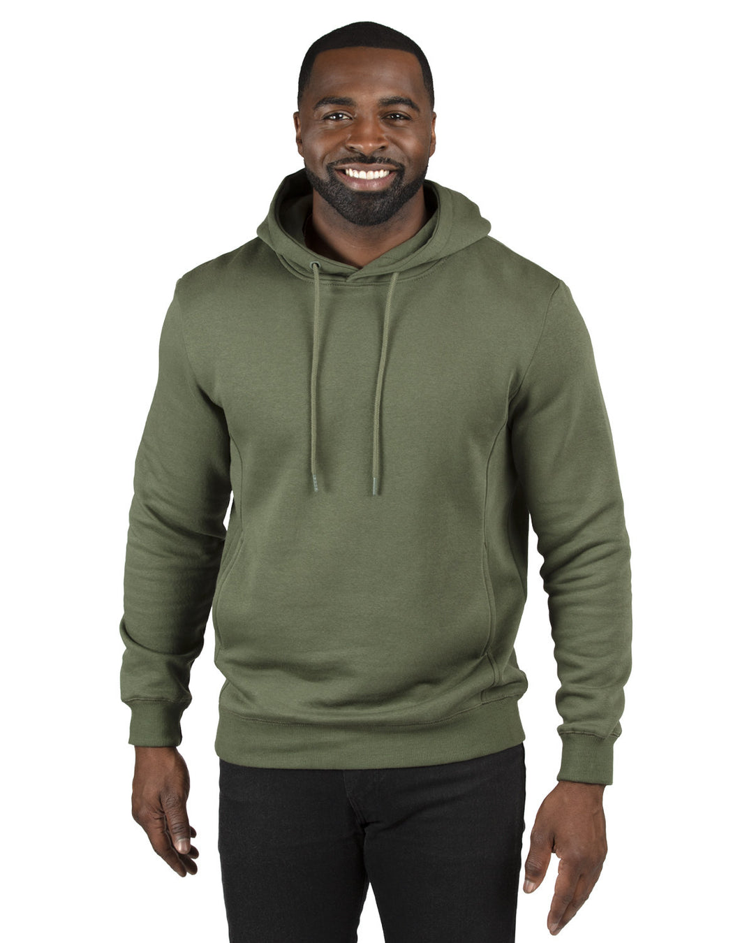 unisex ultimate fleece pullover hooded sweatshirt WHITE