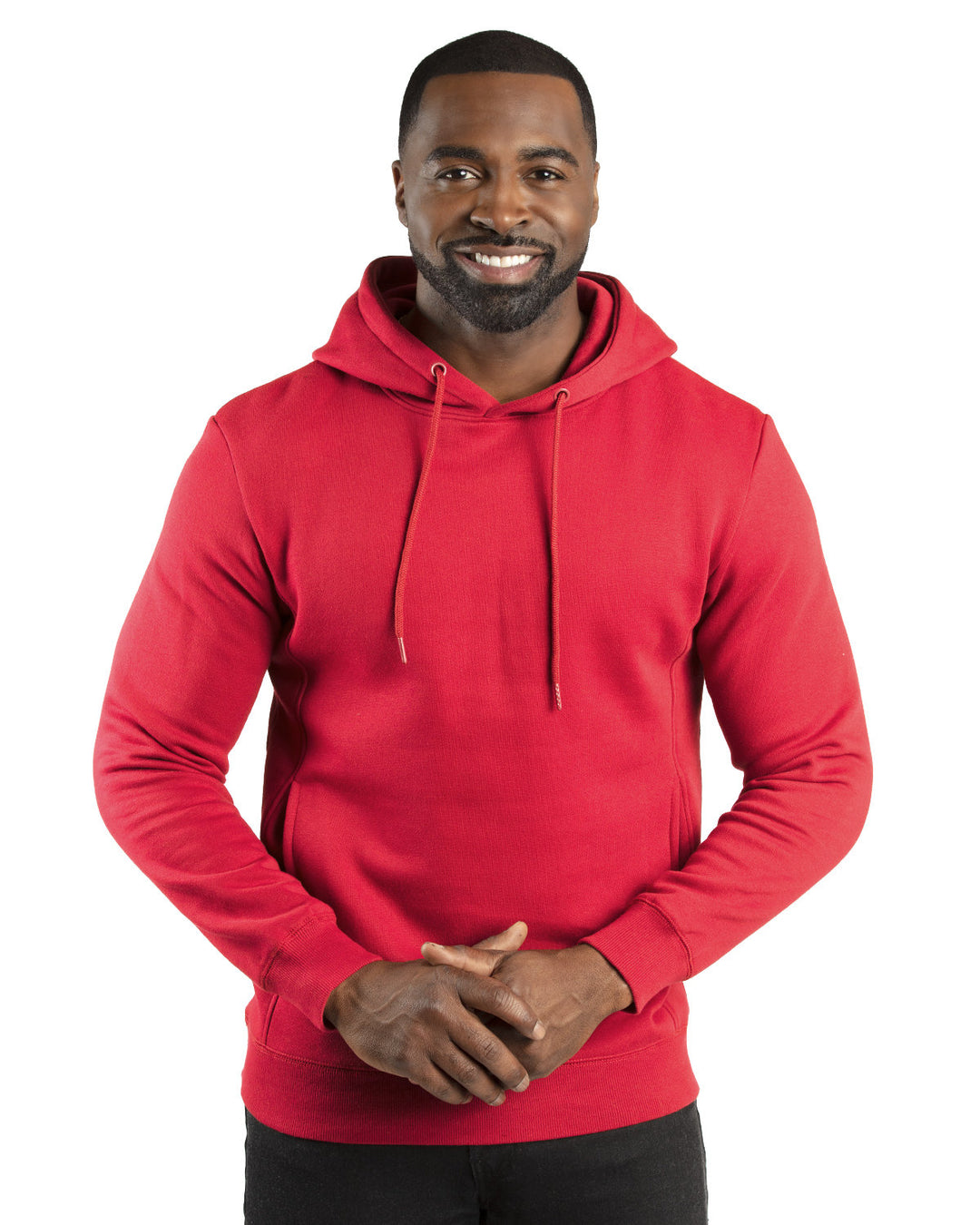 unisex ultimate fleece pullover hooded sweatshirt RED