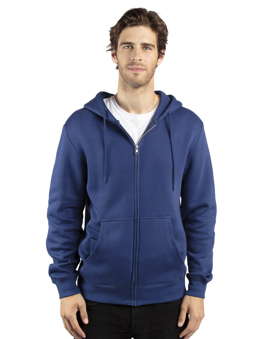 unisex ultimate fleece full zip hooded sweatshirt ROYAL