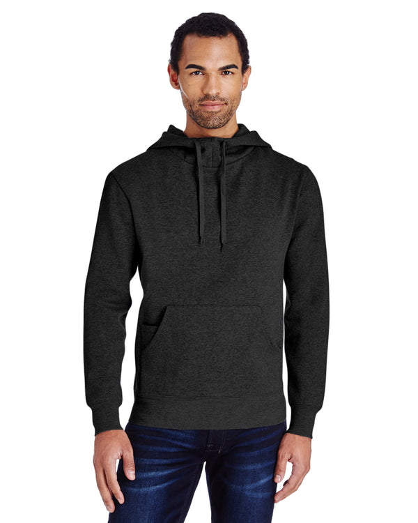 unisex precision fleece hoodie BLACK