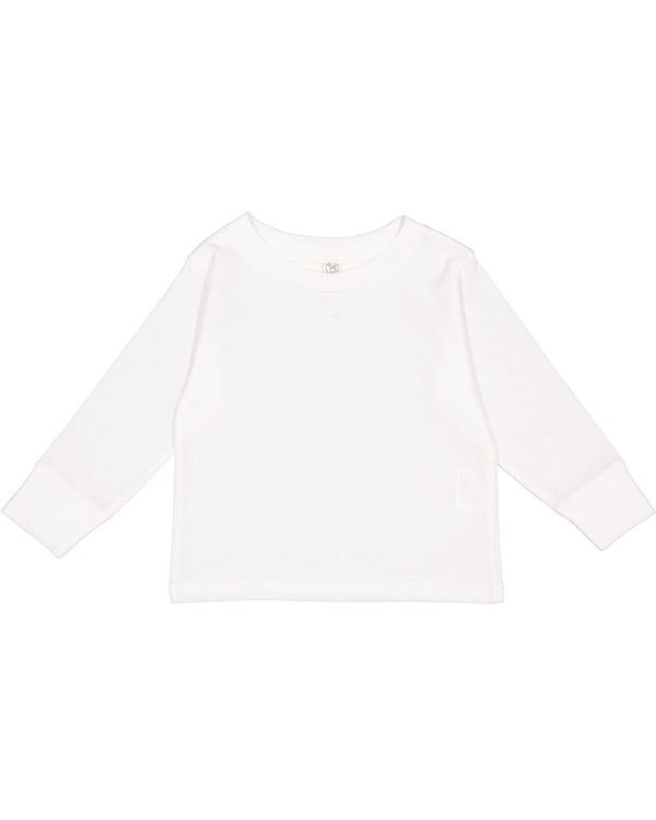 toddler long sleeve t shirt WHITE