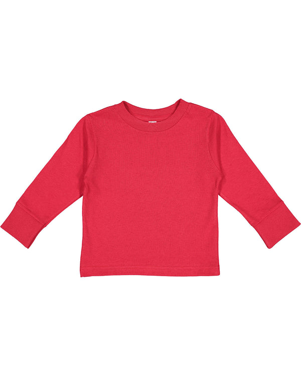 toddler long sleeve t shirt RED