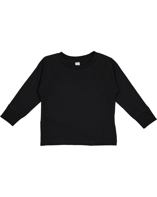 toddler long sleeve t shirt BLACK