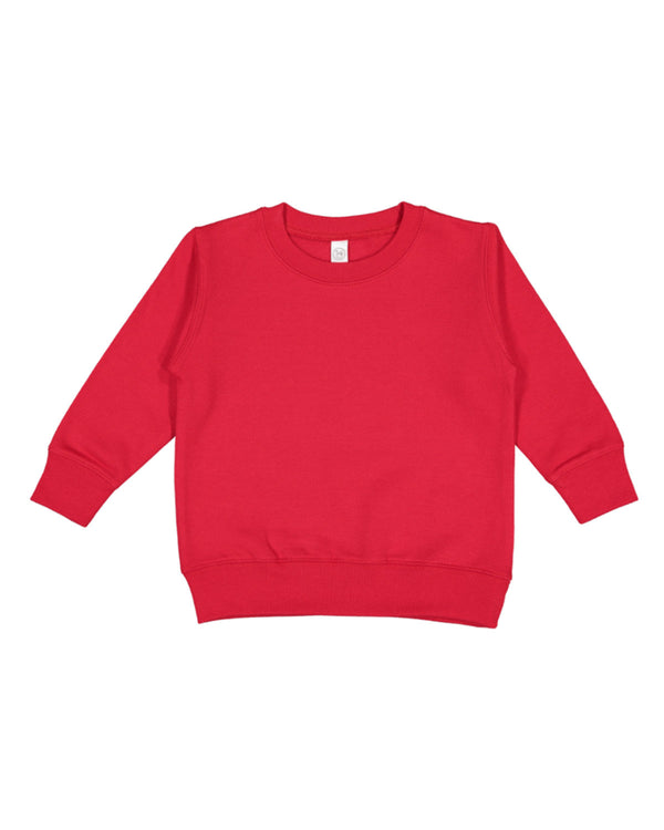 toddler fleece sweatshirt RED