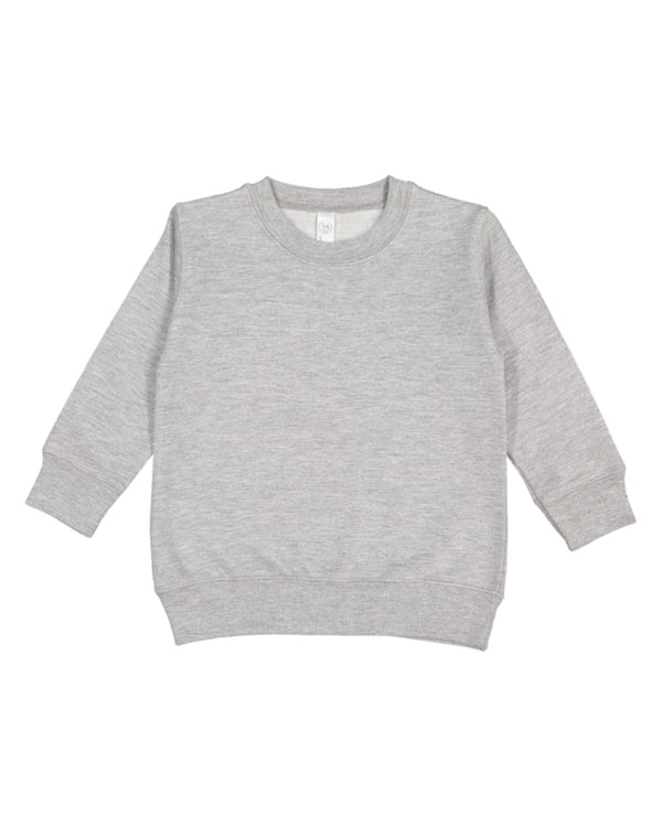 toddler fleece sweatshirt HEATHER