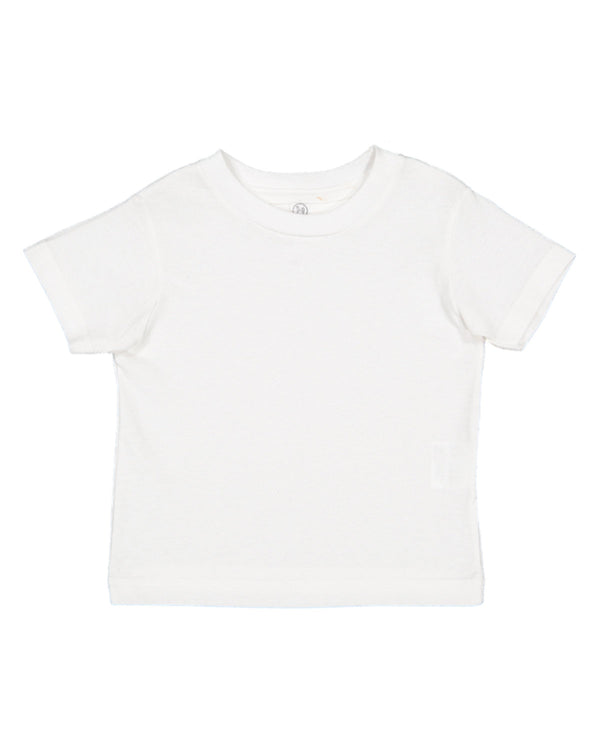 toddler fine jersey t shirt WHITE