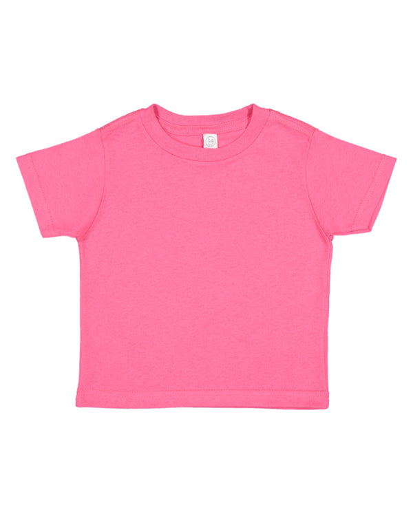 toddler fine jersey t shirt HOT PINK