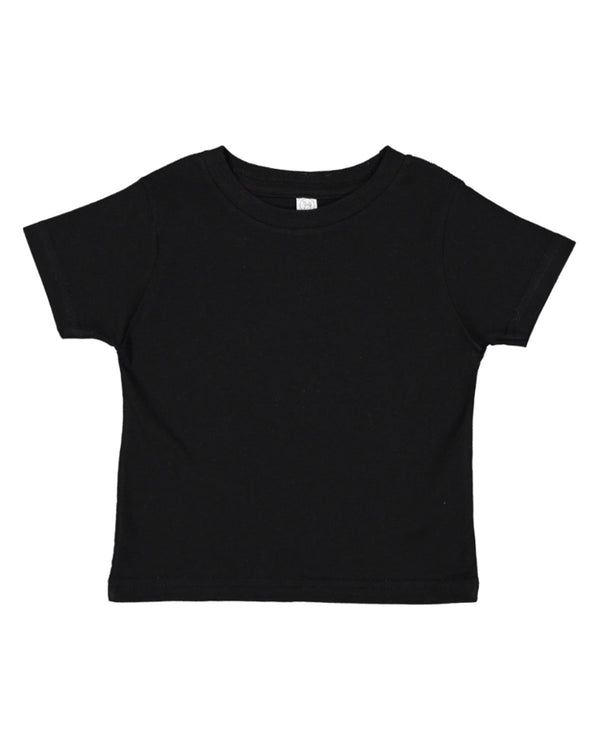 toddler fine jersey t shirt BLACK