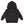 toddler pullover fleece hoodie BLACK LEOPARD