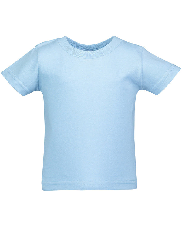 infant cotton jersey t shirt LIGHT BLUE