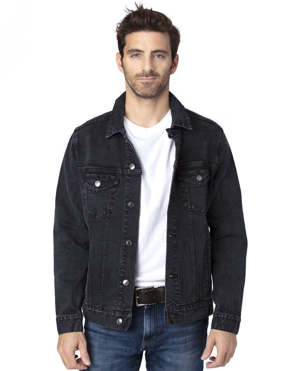 unisex denim jacket BLACK DENIM